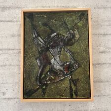 Salvatore Provino "Cavaliere" storico olio su tela 40x30 cm del 1985