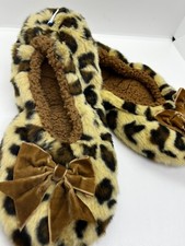 ciabatte pantofole donna ragazza peluche pelo suola morbida casa maculate 40/42