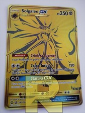 Solgaleo GX ® Promo SM104a ® GOLD Holo Foil ® Pokemon ® Italiano 