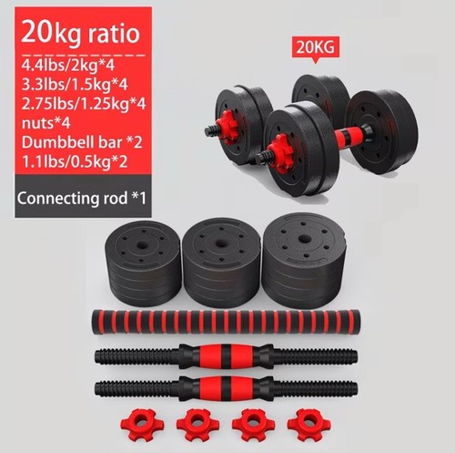 Set manubri kit palestra 20kg - manubri,