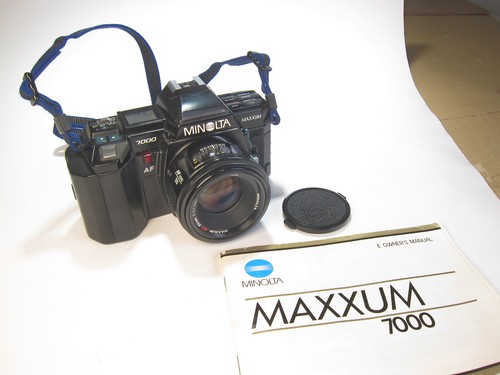 Minolta maxxum 7000 con - minolta,