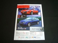 Catalogo Poster Alfa 147 Ti /
