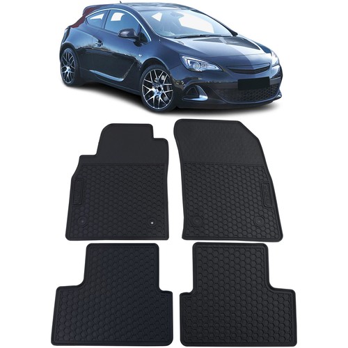 Tappetini auto gomma neri - tappetini,
