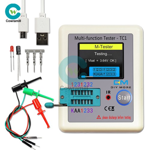 Lcr tc1 tester - tester, transistor