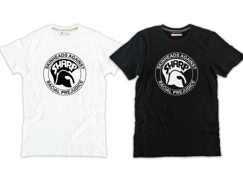 Tshirt sharp skinheads against - skinheads,