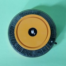 Rara Bilancia Da Cucina Colore Arancio Vintage '70