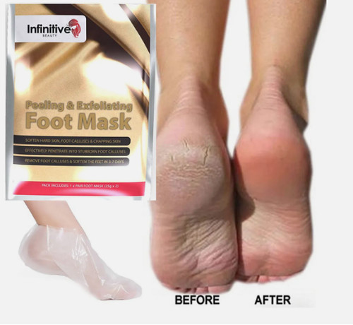 Maschera piedi esfoliante - piedi, peel