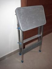 scala pieghevole in alluminio 3 ripiani 