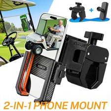2 IN 1 Golf Cart Phone Holder