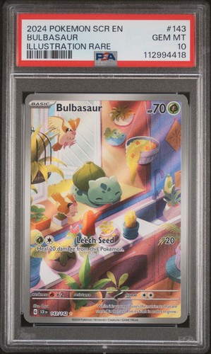 Psa bulbasaur 143 142 - psa, 143/142