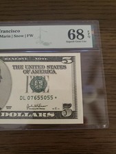 2003 $5 San Francisco Star PMG