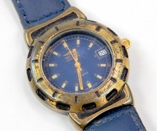 Sector Adventure Blue Quartz Vintage Swatch Swiss Made 90s Water Resistant 5 ATM