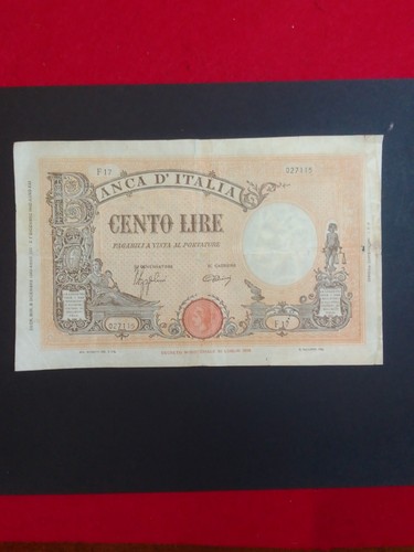 Banconota 100 lire - banconota, (