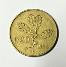 Italia repubblica lire 1958 - italia,