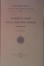 Croce UOMINI E COSE DELLA