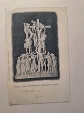 Cartolina 1903 Firenze Casa di Michelangelo Deposizione, 2c Umberto I