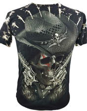 Survivors Vintage Skull Cowboy