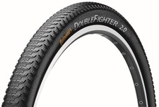 Continental Pneumatico Rigido Double fighter III 29x2.00 Nero