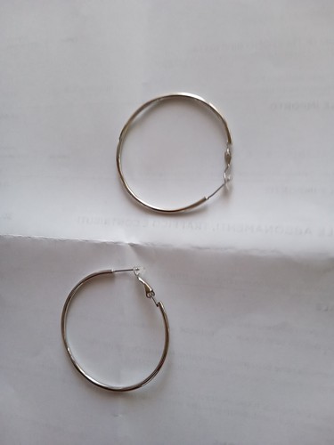 F245 orecchini cerchio sottile - f245,