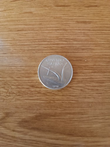 Moneta italia lire - 10, del