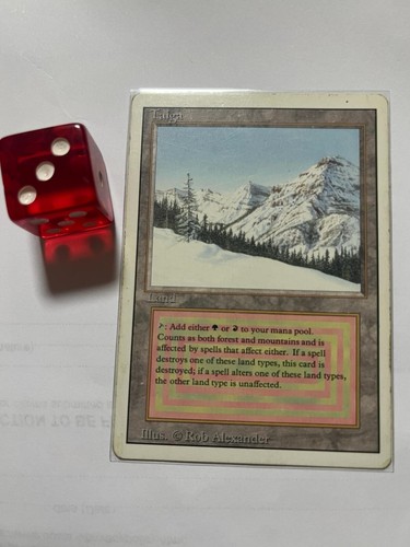 Mtg taiga exc revised - mtg,