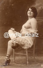 Cartolina francese modella in