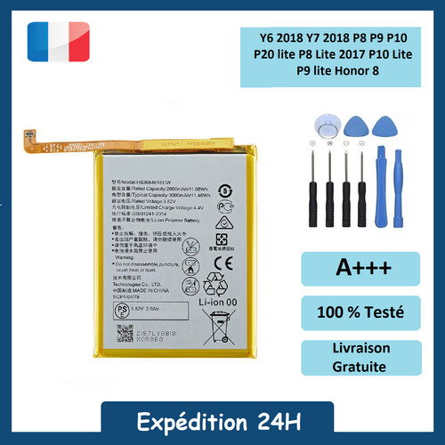 Batterie huawei hb366481ecw - batterie,