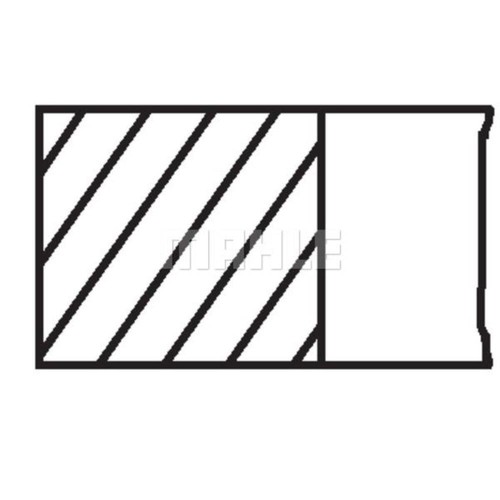 Mahle anelli pistone del pinze - anelli,
