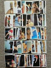 WCW EUROFLASH WRESTLING STICKERS 1992 ALBUM STING WWF WWE NUMBERS 1-109