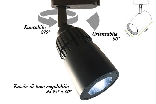 Faro lampada led binario - faro,
