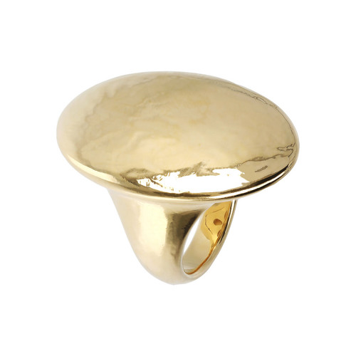 Anello chevalier martellato