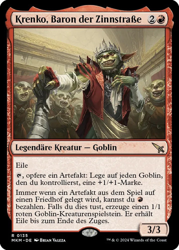 Mtg magic the gathering krenko - mtg,
