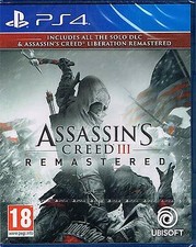 Gioco PS4 Assassin's Creed 3 III Remastered & Liberation Remastered MERCE NUOVA