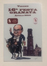 Cartolina celebrativa 16 Festa Granata di Vigone 