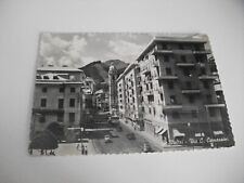 GENOVA VOLTRI VIA C. CAMOZZINI VECCHIO PAVIMENTAZIONE STRADALE ANIMATA EDICOLA 