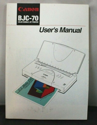 Canon bjc color bubble jet - bjc-70,