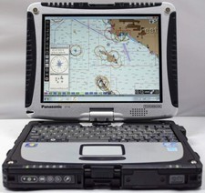 Panasonic Toughbook CF-19 i5 8 GB 500 GB plotter grafico navigazione marina GPS touch