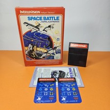 SPACE BATTLE Gioco per INTELLIVISION COMPLETO MATTEL ELECTRONICS OTTIMO