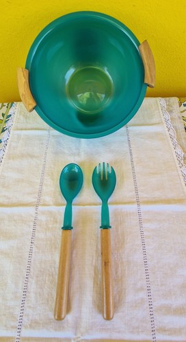 Insalatiera con forchetta - insalatiera,