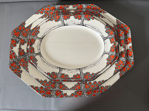 Corona ducale arancione - set, di