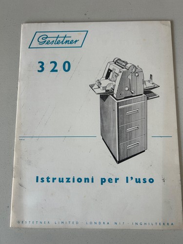 Manuale uso stampa - , in