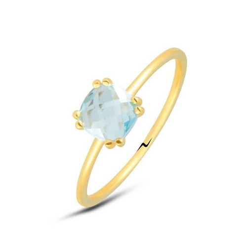 Anello donna topazio oro - anello,