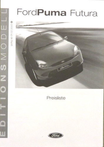 Ford puma futura listino - ford,