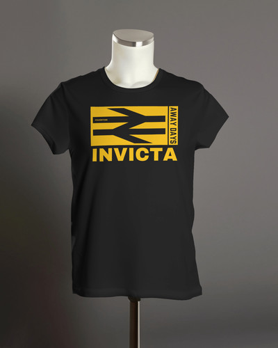 Maglietta invicta away days - maglietta,