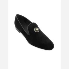 Versace slip-on in velluto con