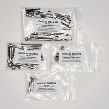 HONDA XL 600 LM RM 1985-1988 Kit n°3 vis BTR inox carter moteur XLM XL600 XL600L