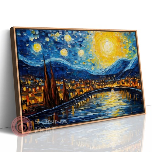 Van gogh notte - notte, cittÀ
