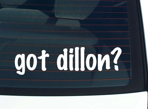 Got dillon adesivo - dillon?,