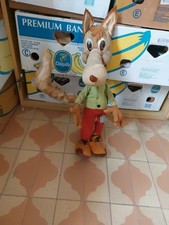 Maxi pupazzo Panno Lenci Lupo Anni 60 Vintage 50 Cm Wolf Lupo ? 