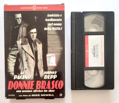 Vhs donnie brasco - brasco, film